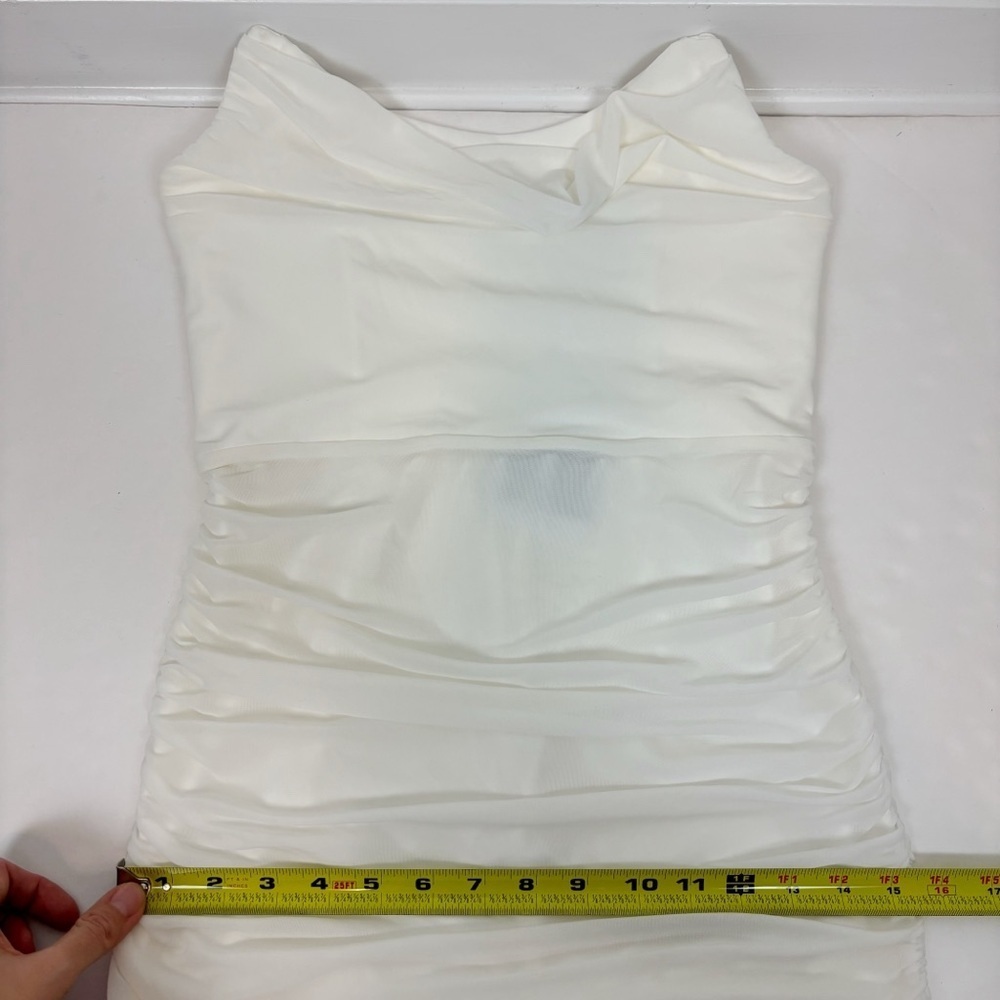 Michael Costello x REVOLVE India Midi Dress in White Size M - Picture 12 of 13